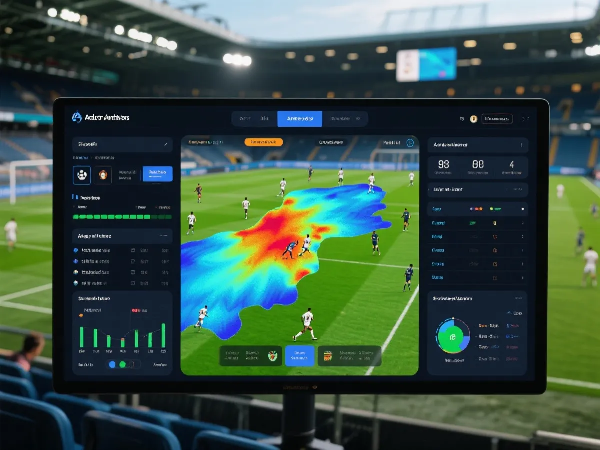 戰術與數據分析示意圖